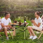 Versatile Folding Camping Table - Lightweight, Portable & Heavy Duty with S and L Size Options for Outdoor Adventures