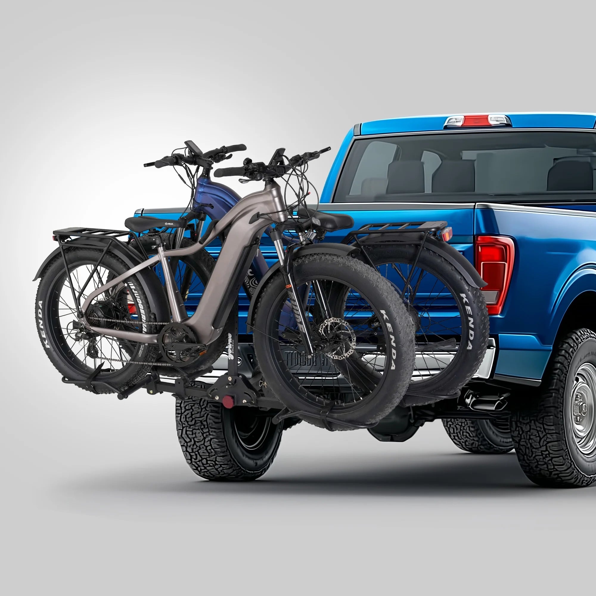 Ebike Rack, 200Lb Capacity, Alloy Steel Hitch Mount, Fits 5-Inch Fat Tire Bikes, 2-Inch Receiver