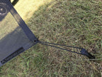 RV Awning Sun Shade Screen 9' X 11' 3" (Fit for 12' Awning) Mesh Sunshade for RV Awning Motorhome Camping Trailer Awning Sunscreen Screenshade UV Sunblocker - 3 Year Warranty (Black)