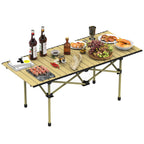 Versatile Folding Camping Table - Lightweight, Portable & Heavy Duty with S and L Size Options for Outdoor Adventures