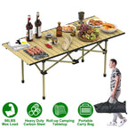 Versatile Folding Camping Table - Lightweight, Portable & Heavy Duty with S and L Size Options for Outdoor Adventures
