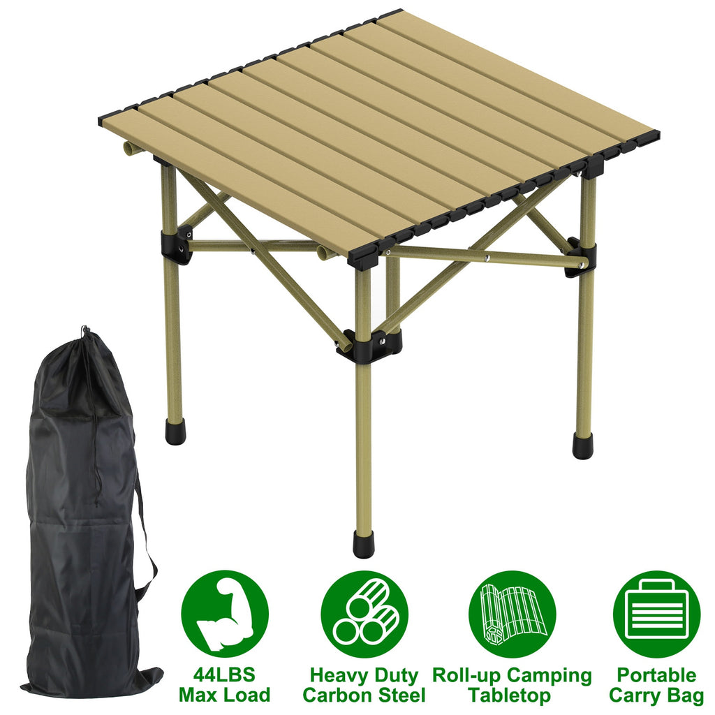 Versatile Folding Camping Table - Lightweight, Portable & Heavy Duty with S and L Size Options for Outdoor Adventures
