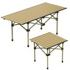 Versatile Folding Camping Table - Lightweight, Portable & Heavy Duty with S and L Size Options for Outdoor Adventures